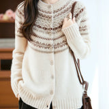 Sigrid Fair Isle kardigan
