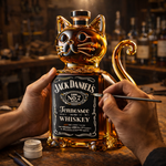 Sklenice na whisky - Kočičí edice