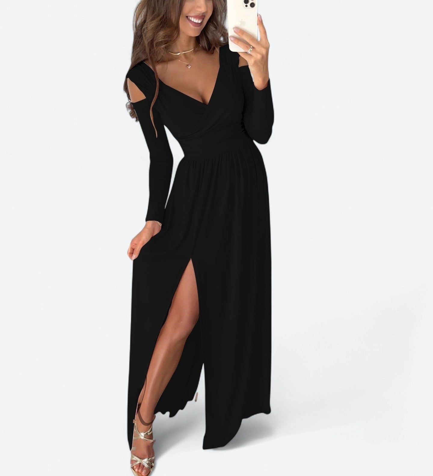 Sunniva | Elegantní dlouhé šaty