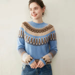 Svetr z kašmíru Fair Isle