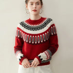Svetr z kašmíru Fair Isle