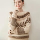 Svetr z kašmíru Fair Isle
