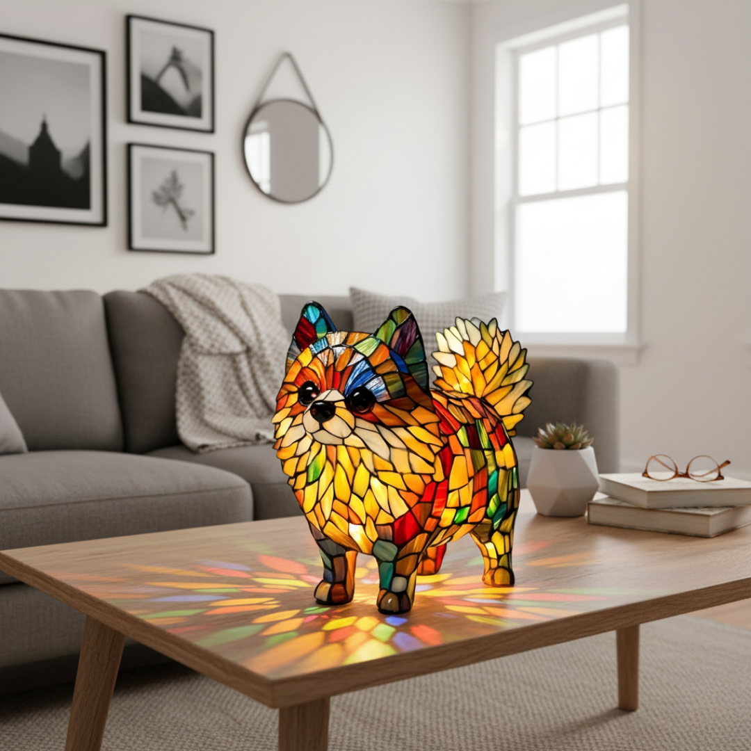 Vibrantní Pomeranian