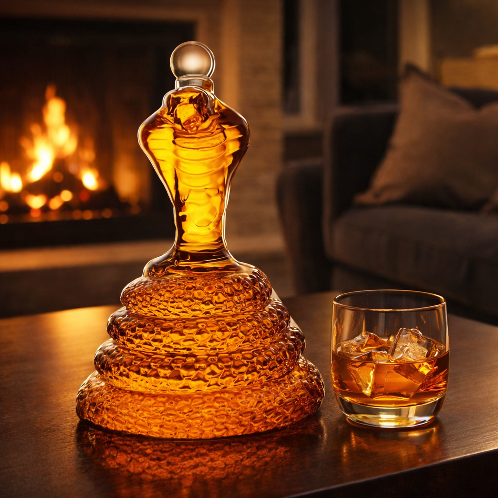 Whiskey láhev - Cobra edice