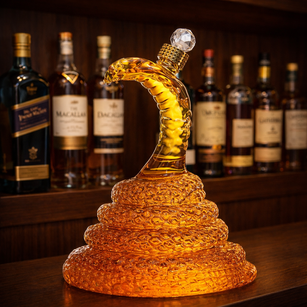 Whiskey láhev - Cobra edice