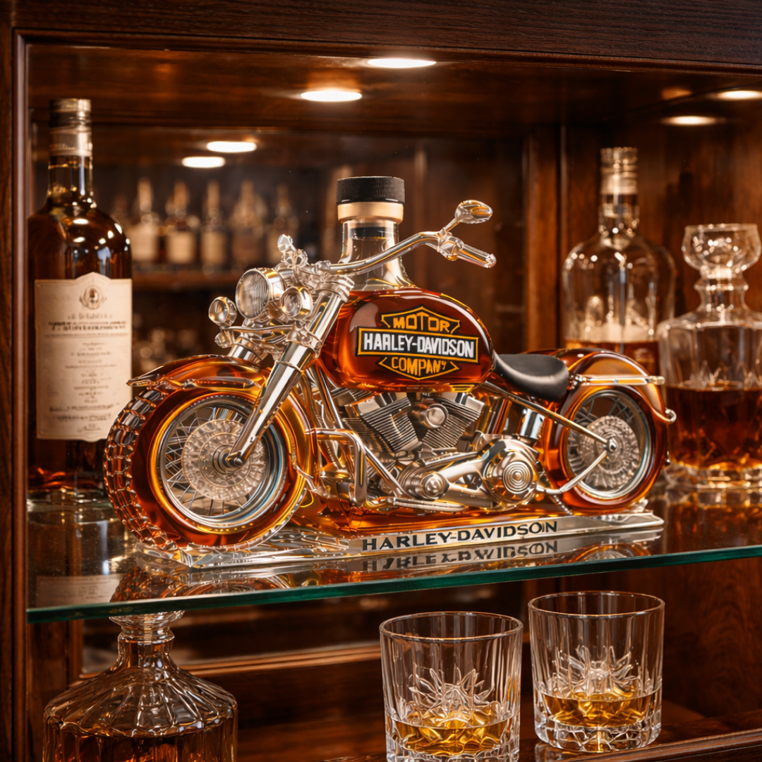 Whiskey láhev - Harley Davidson edice