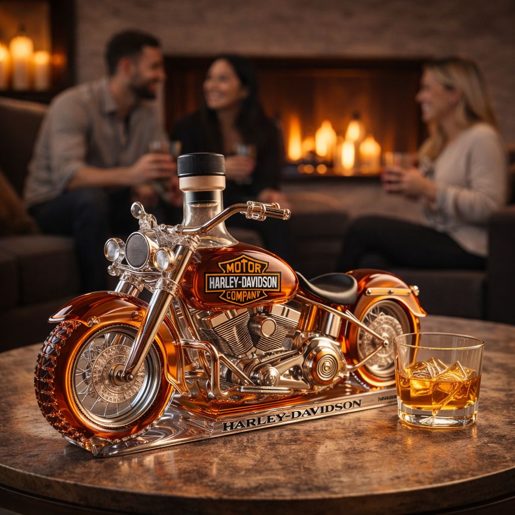 Whiskey láhev - Harley Davidson edice