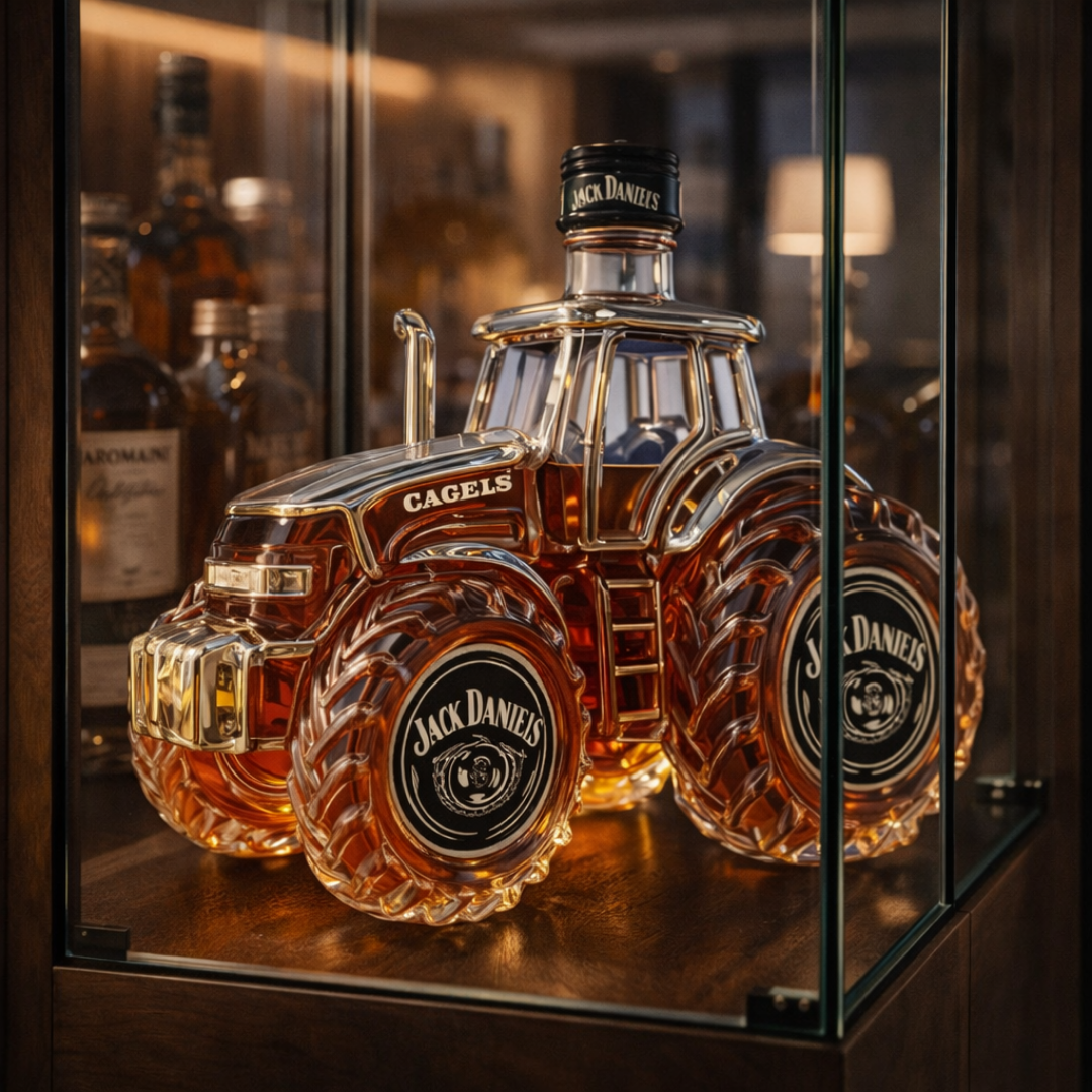 Whiskey láhev - Speciální edice Traktor