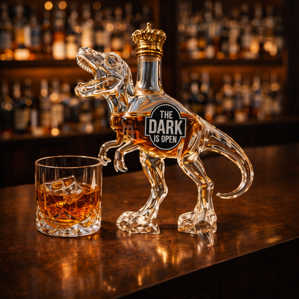 Whiskey láhev - T-Rex edice