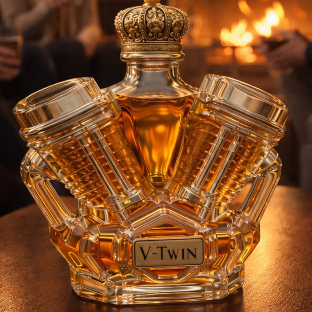 Whiskey láhve - V8 edice